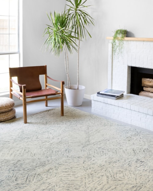 18" x 18" Sky Sample Rug