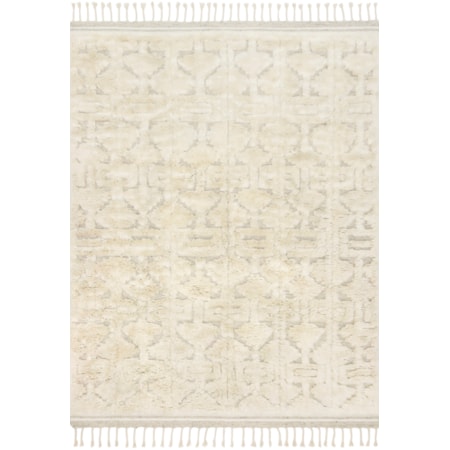 8'6" x 11'6" Oatmeal / Ivory Rug