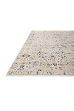 Loloi Rugs Leigh 18" x 18"  Ivory / Charcoal Rug
