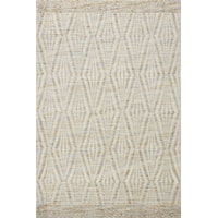 2'3" x 3'9" Ivory / Sand Rectangle Rug