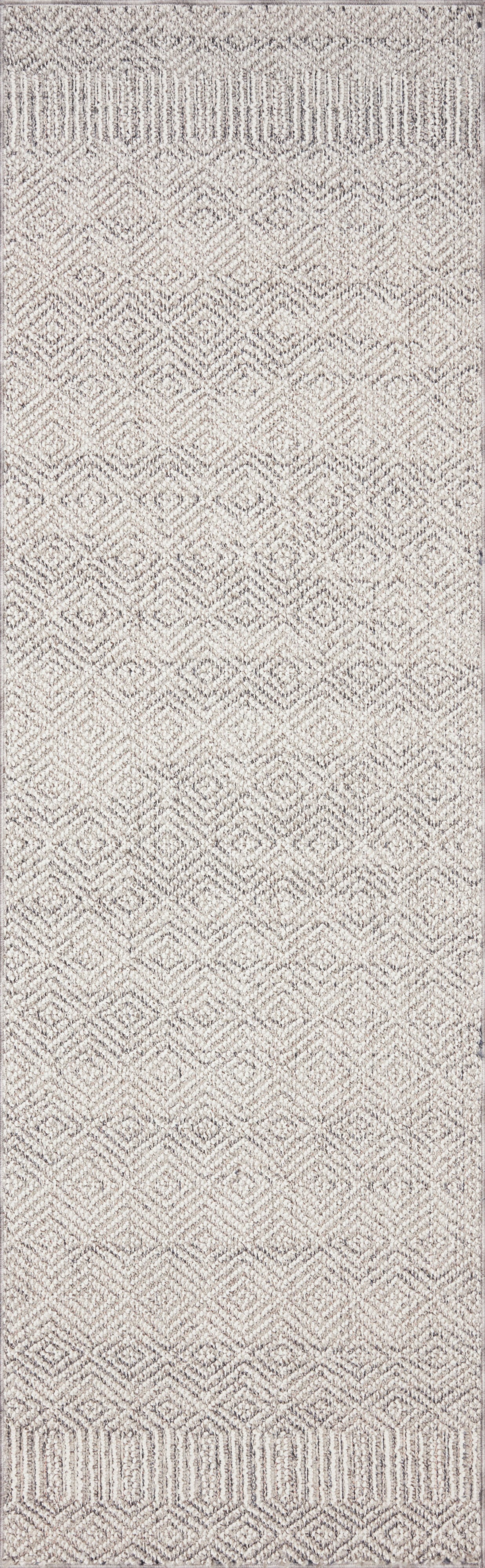 4'0" x 5'9" Grey / Bone Rug