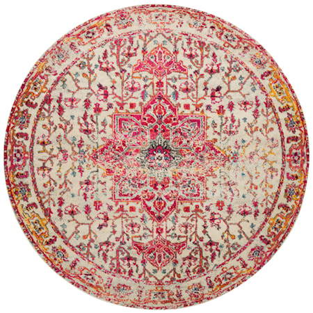 6&apos;-7&quot; x 6&apos;-7&quot; Round Rug