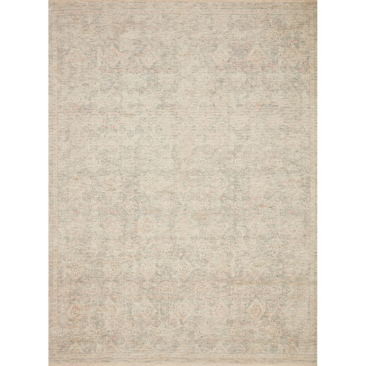 Reeds Rugs Priya 18" x 18"  Navy / Ivory Rug