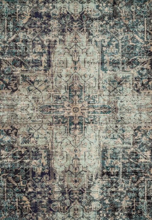 8'-0" X 8'-0"  Smoke / Slate Round Rug
