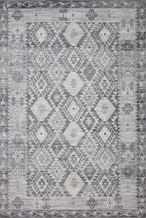 18" x 18" Charcoal / Slate Sample Rug