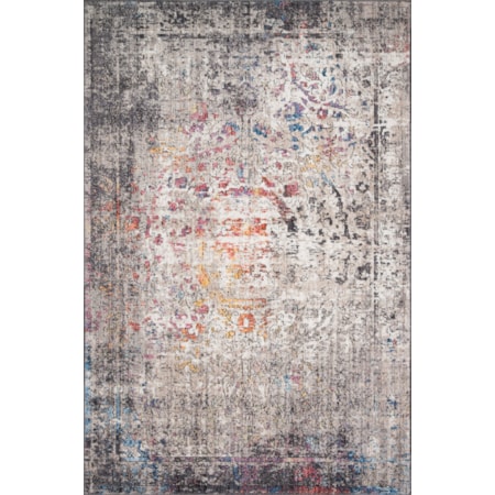 7'10" x 10'6" Granite / Multi Rug