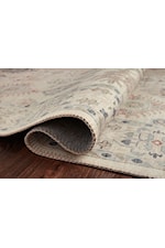 Loloi Rugs Hathaway 18" x 18" Denim / Multi Sample Rug