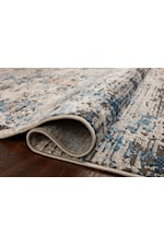 Loloi Rugs Bianca 5'3" x 7'6" Ivory / Ocean Rectangle Rug