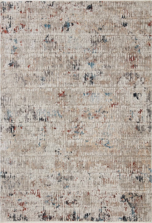 9'6" x 13' Ivory / Multi Rug
