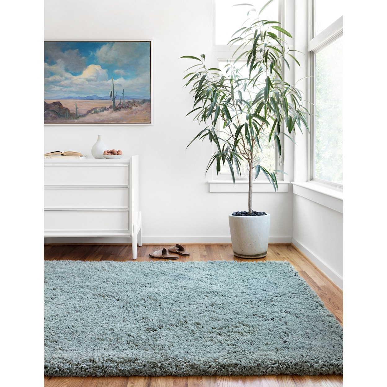 Loloi Rugs MILA SHAG 2'3" x 7'6"  Rug