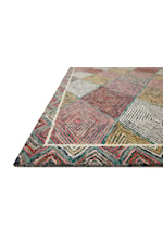 Reeds Rugs Spectrum 2'0" x 5'0" Lagoon / Spice Rectangle Rug