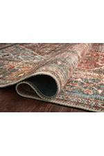 Loloi Rugs Loren 1'6" x 1'6"  Red / Navy Rug