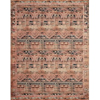 18" x 18" Mocha / Blush Sample Rug