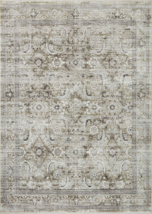 11'6" x 15'5" Moss / Stone Rectangle Rug