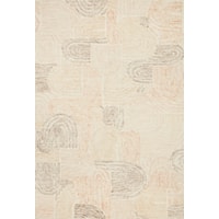 11'6" x 15' Peach / Pebble Rug