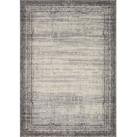 5'3" x 7'7" Pebble / Charcoal Rectangle Rug