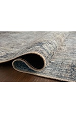Loloi Rugs Wynter 18" x 18" Silver / Charcoal Sample Rug