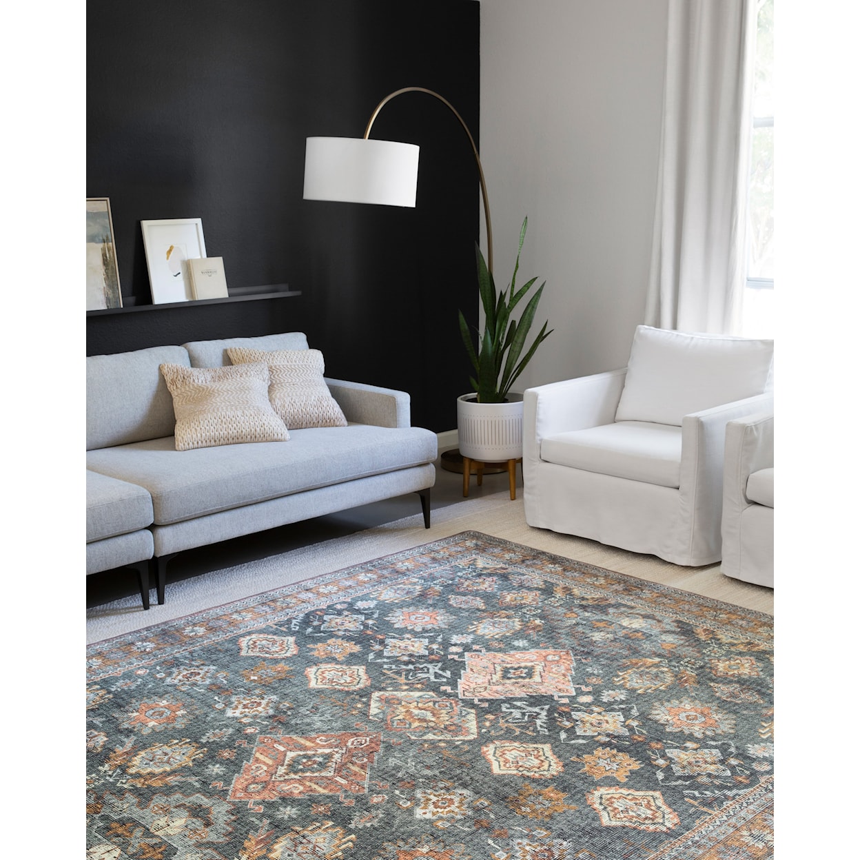 Loloi Rugs Skye 18" x 18"  Rug