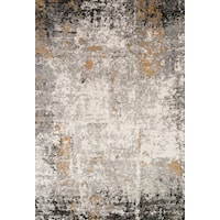 11'6" x 15' Granite / Gold Rectangle Rug