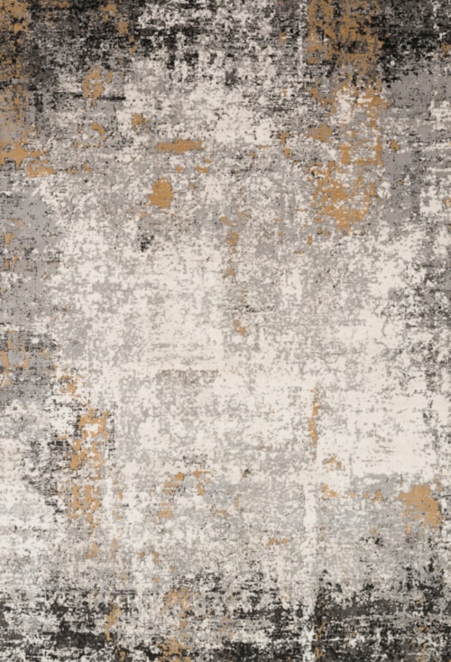 18" x 18" Granite / Gold Sample Rug