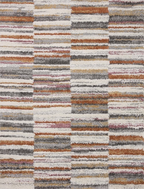 2'7" x 12'0" Ivory / Sunset Rug