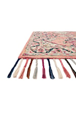 Reeds Rugs ELKA 3'6" x 5'6" Pink / Multi Rectangle Rug