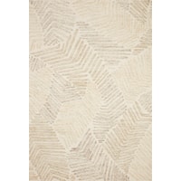 18" x 18"  Olive / Natural Rug