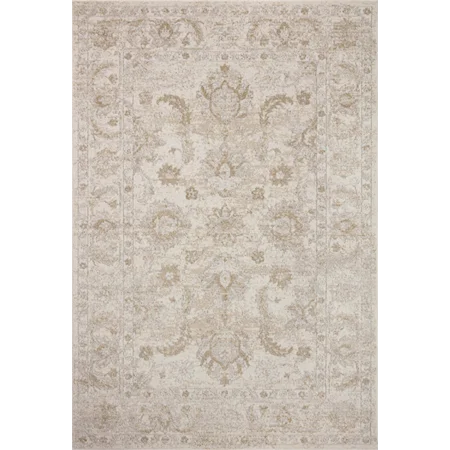 2'7" x 12'0" Ivory / Beige Rug