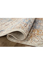 Loloi Rugs Sorrento 18" x 18" Mist / Charcoal Sample Rug