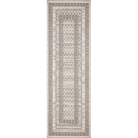 1&apos;6&quot; x 1&apos;6&quot;  Grey / Multi Rug