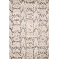 3'-6" x 5'-6" Blush / Raisin Area Rug