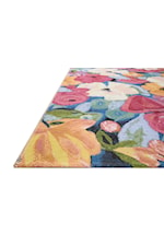 Loloi Rugs Botanical 18" x 18" Ivory / Multi Sample Rug