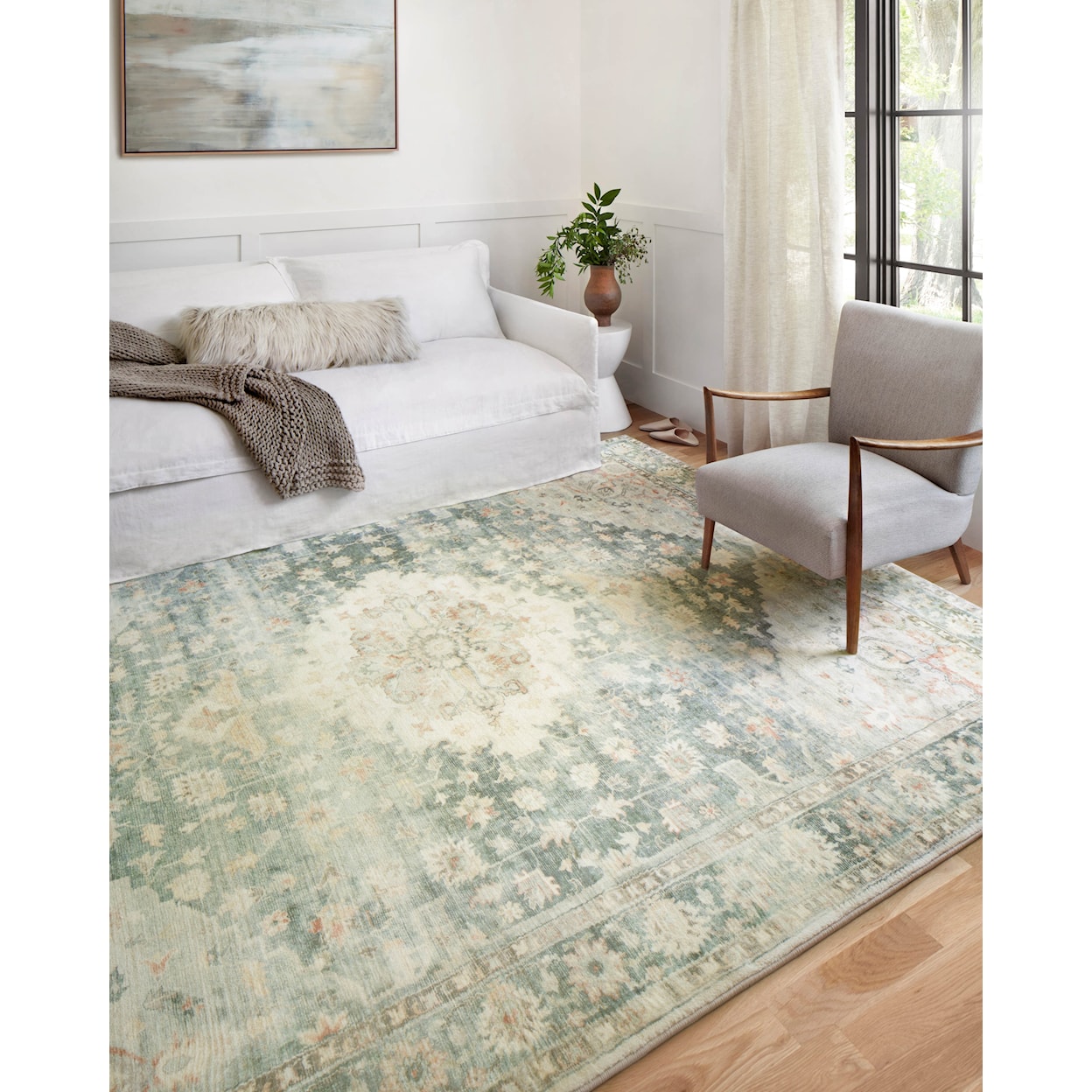 Reeds Rugs Rosette 2'6" x 7'6"  Rug