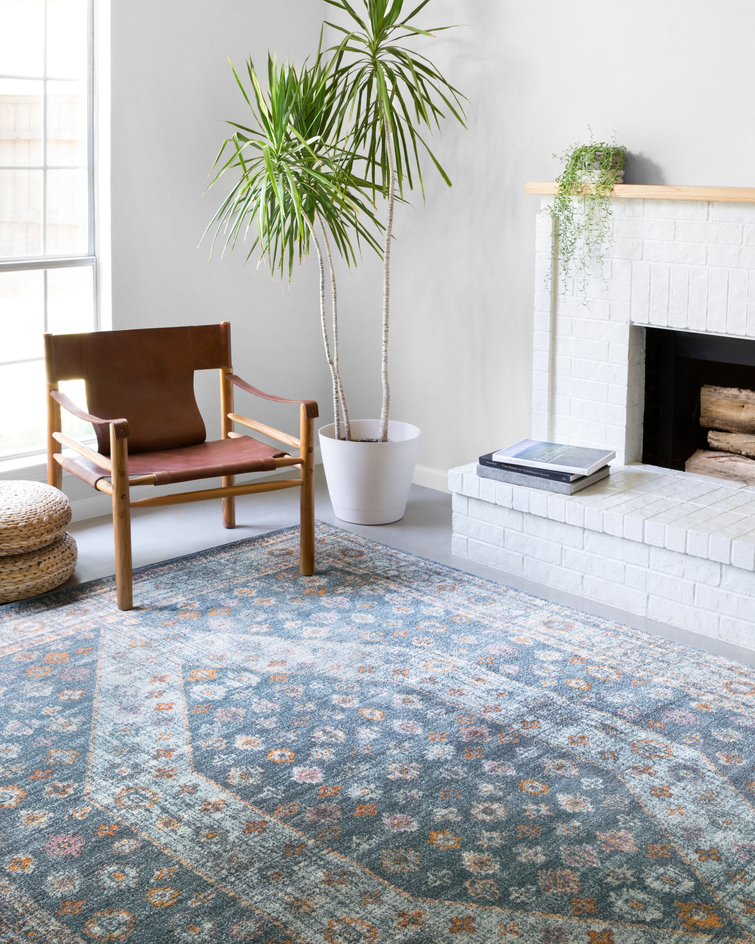 2'5" x 7'7" Blue / Lt. Blue Rug