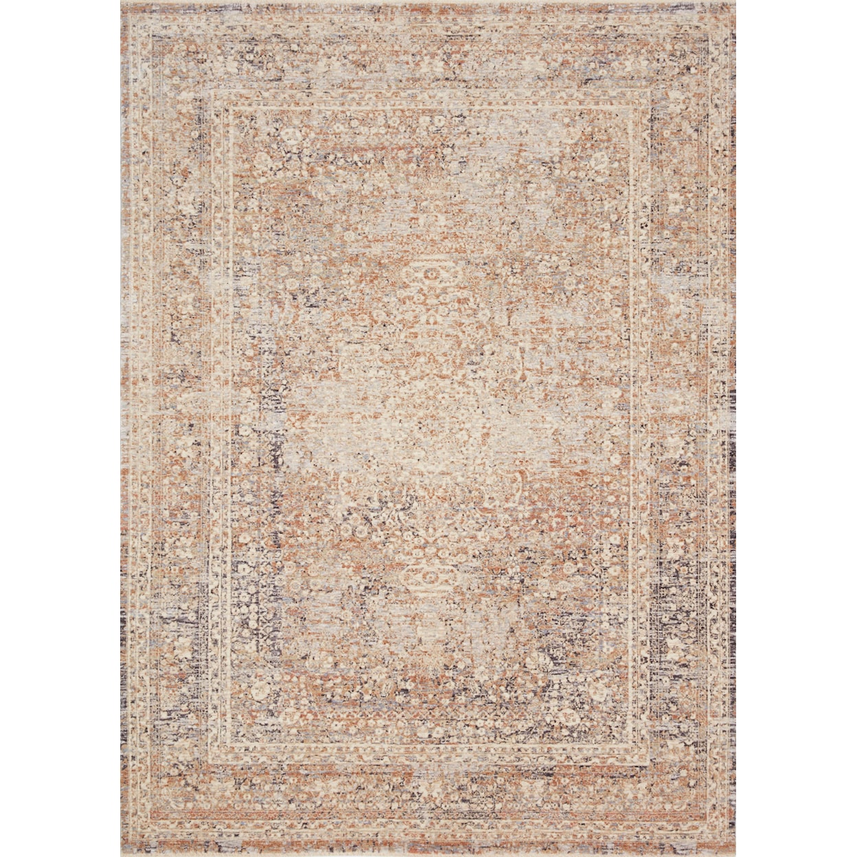 Reeds Rugs Faye 18" x 18"  Sky / Sand Rug