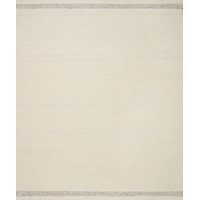 9'3" x 13' Ivory / Silver Rectangle Rug