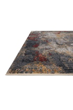 Reeds Rugs Samra 18" x 18" Brick / Grey Sample Rug