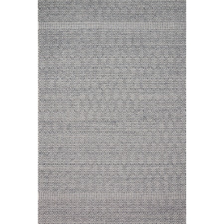 2'2" x 5'9" Denim / Grey Rug