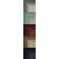 1'6" x 7'6" Color Blanket 3 Runner Rug