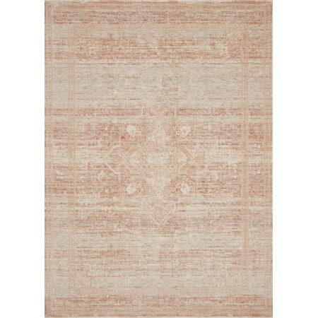 11'6" x 15'7" Terracotta / Sky Rug