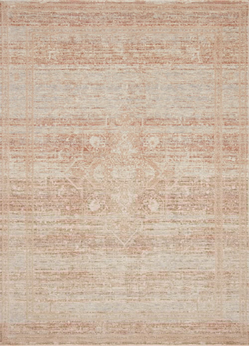 11'6" x 15'7" Terracotta / Sky Rug
