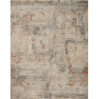 4'0" x 5'7" Sand / Multi Rectangle Rug