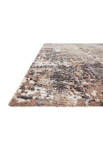 Loloi Rugs Theory 18" x 18"  Mocha / Natural Rug