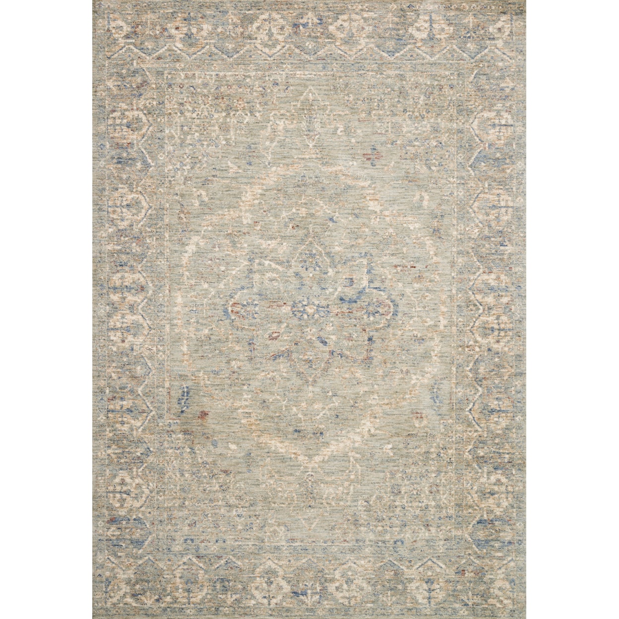 Reeds Rugs Revere 2'6" x 16'0" Mist Rug