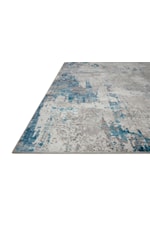 Loloi Rugs Drift 18" x 18" Ivory / Silver Sample Rug