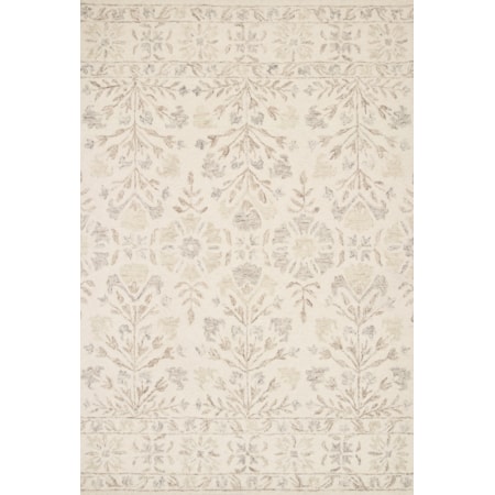 8'6" x 12' Ivory / Neutral Rug