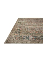 Loloi Rugs Adrian 2'6" x 7'6" Sunset / Charcoal Runner Rug