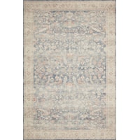 3'6" x 5'6" Denim / Multi Rectangle Rug