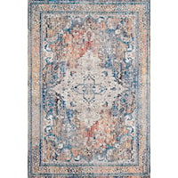 9'6" x 13'3" Multi / Stone Rectangle Rug