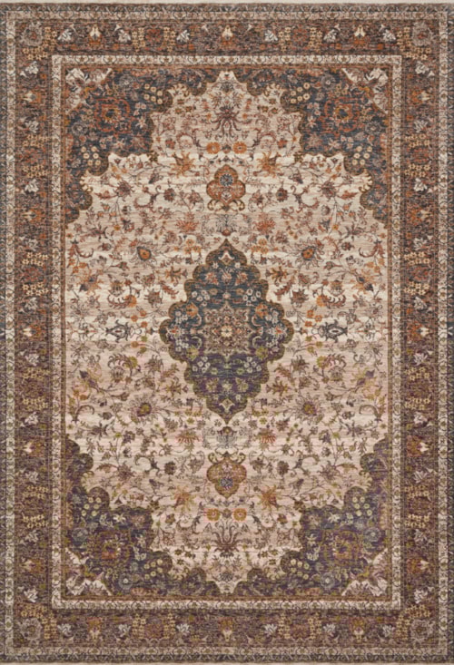 11'6" x 15'7" Natural / Ocean Rug